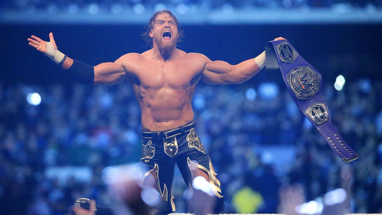 Melbourne’s Buddy Murphy will return home as part of WWE’s 2020 tour of Australia. Picture: Mark Stewart