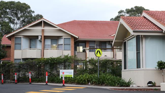 NSW Health has told the aged care facility, run by BaptistCare, that Dorothy Henderson Lodge was now free of the virus. Picture: Gaye Gerard