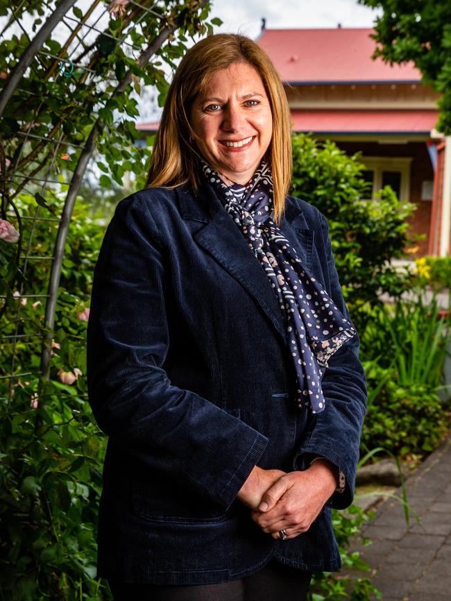 Fahan School Principal, Meg Lawson. Picture: Linda Higginson