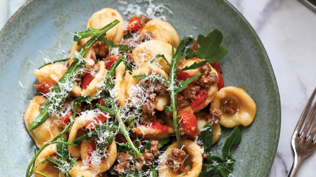 A hearty lamb pasta to make in minutes