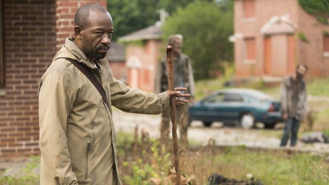 Morgan is trying to find a new path in The Walking Dead.