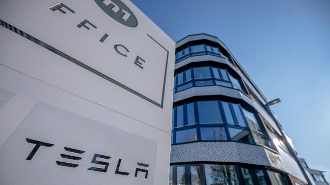 Tesla is the overseas stock most heavily traded by Australians. Picture: Getty Images