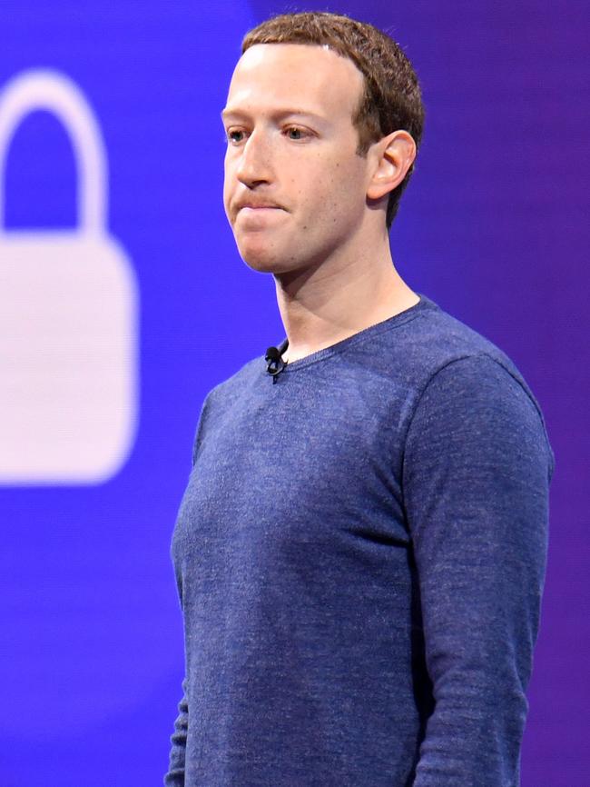 Meta CEO Mark Zuckerberg. Picture: AFP