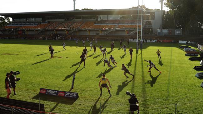 Leichhardt Oval has proven right for a crowdless NRL. Photo: Brett Costello