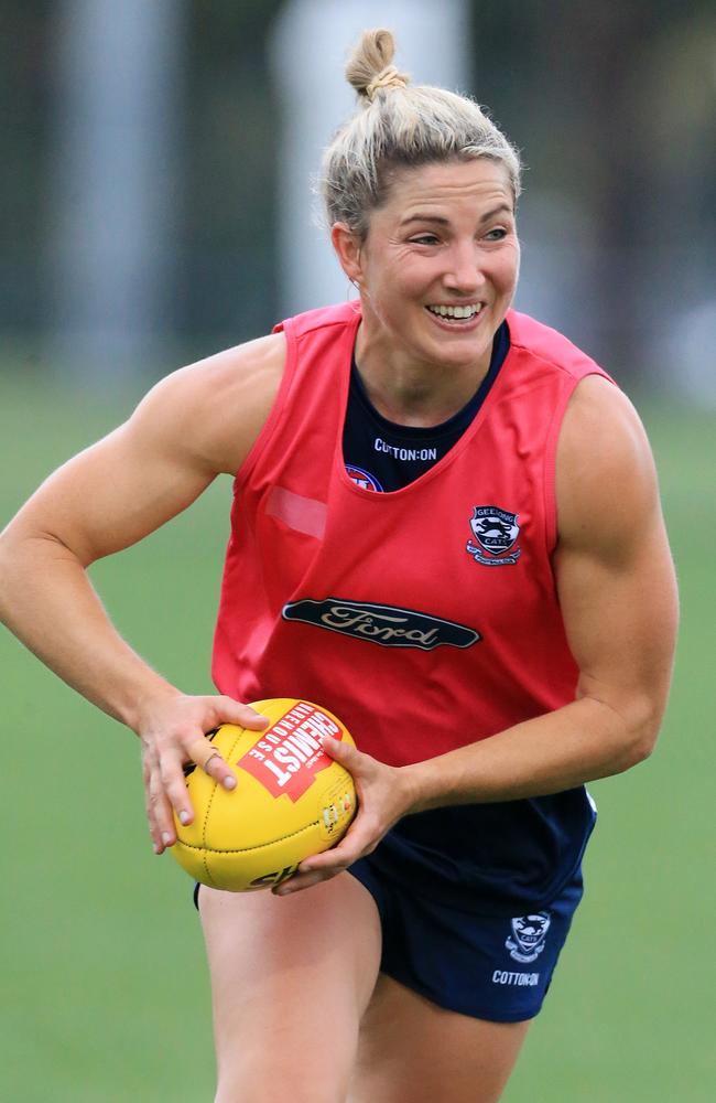 Mel Hickey says young players needs to embrace their mistakes and enjoy the process of learning football. Picture: Peter Ristevski