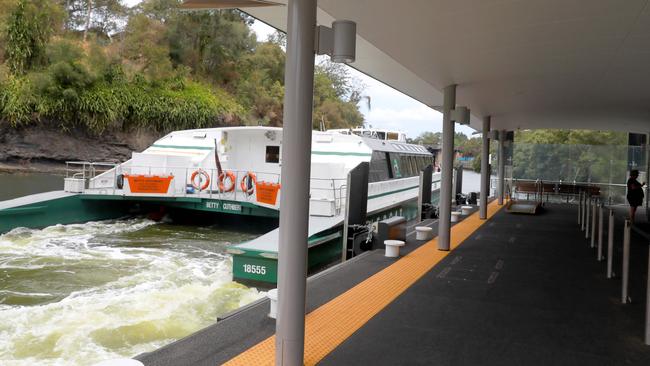 Parramatta River ferry commuters believe they have been overlooked. Picture: Angelo Velardo