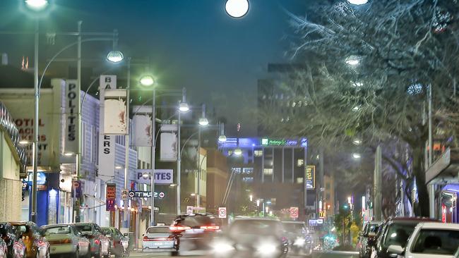 The west end of Hindley St. Picture: AAP / Russell Millard