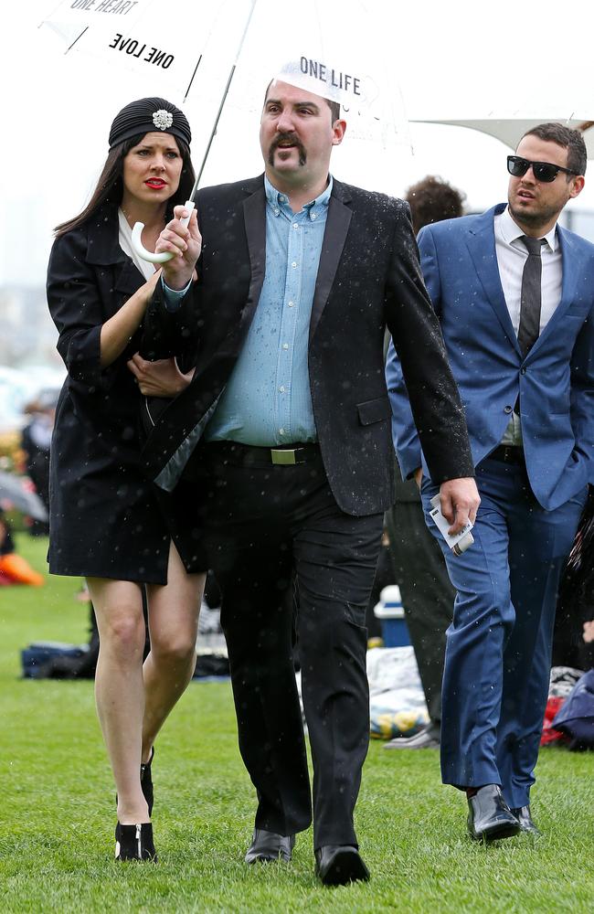 2014 AAMI Victoria Derby Day, Flemington, Victoria. Picture: Mark Stewart