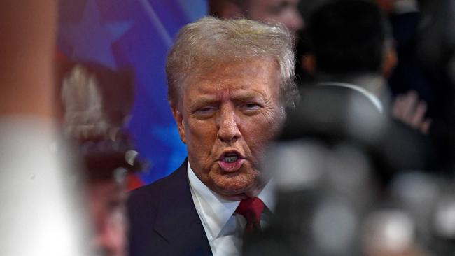 Republican presidential candidate Donald Trump believe he won the presidential debate. Not many agree with him. (Photo by Matthew Hatcher / AFP)