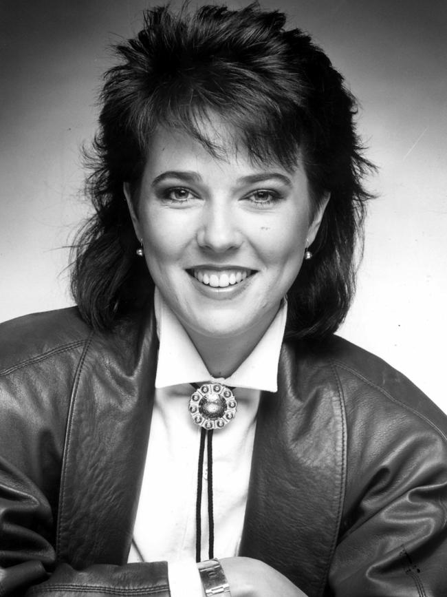 Jennifer Keyte in 1986.