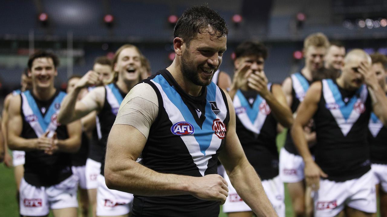 Travis Boak has worked hard on the mental side of his game. Picture: Getty Images