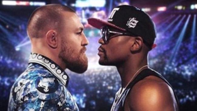 Mayweather vs. McGregor. Picture: Supplied