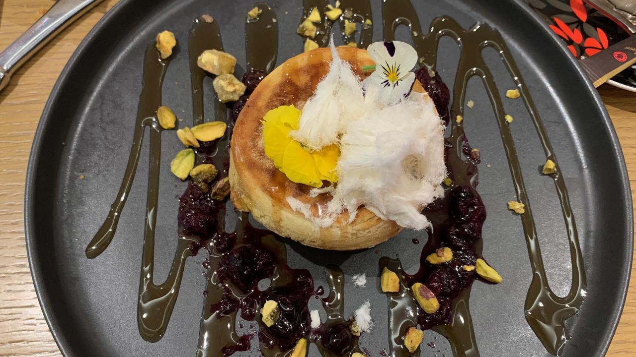 The blueberry pancakes at the Emporium. Picture: News Corp