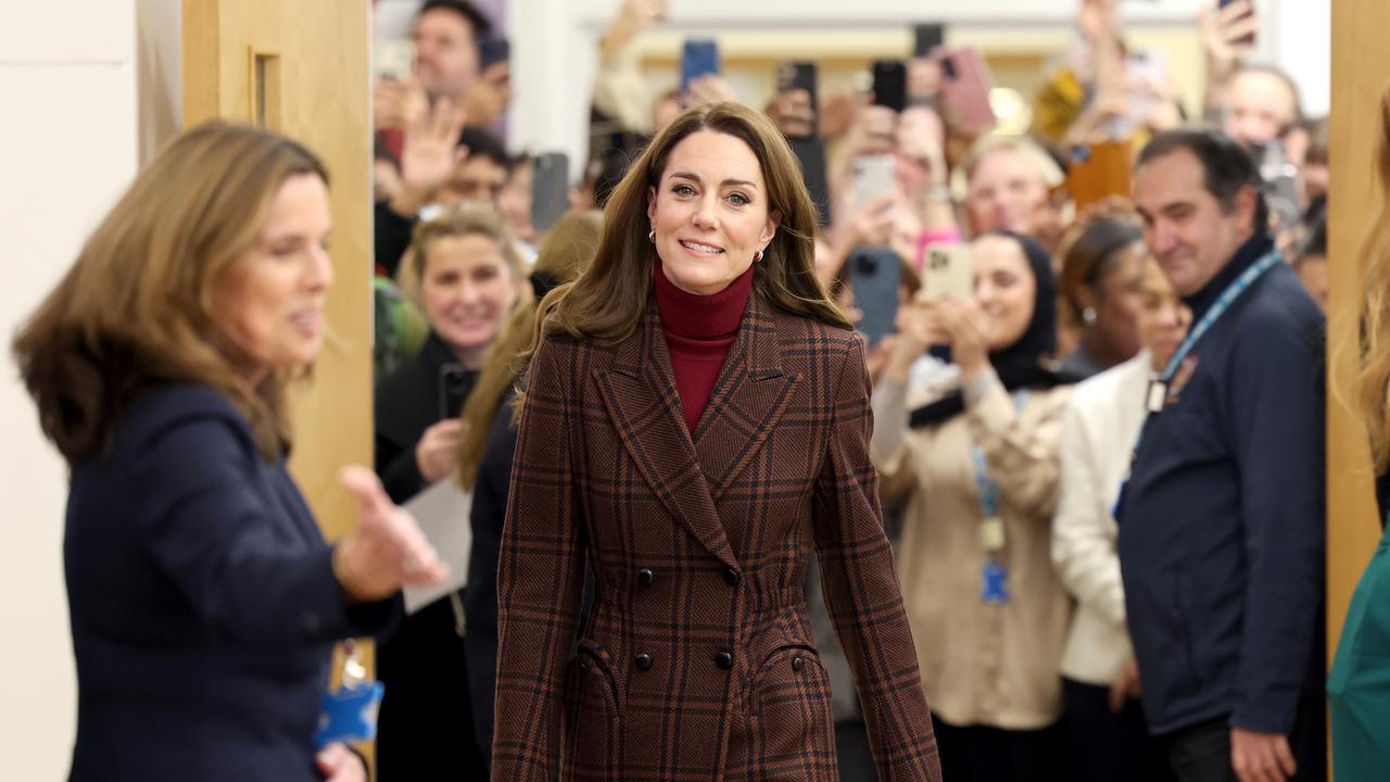 Princess Catherine at the Royal Marsden Hospital on January 14, 2025 in London, England. Picture: Chris Jackson/Getty Images