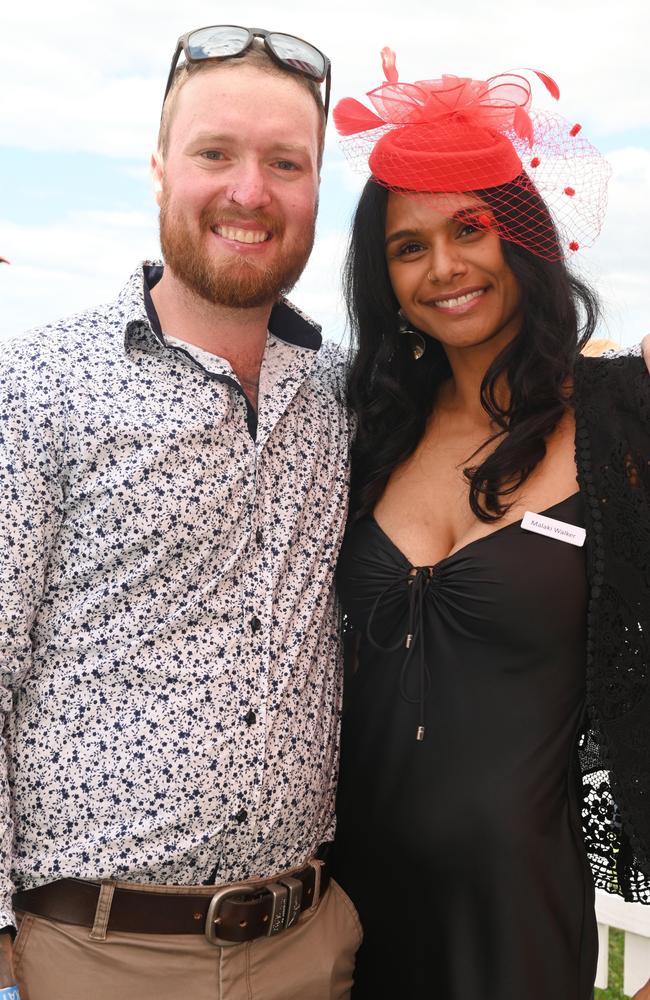 Malachi Anderson and Nathan Anderson at 2023 Ladbrokes Mackay Cup Mackay Turf Club Saturday 22 July 2023 Picture: Michaela Harlow