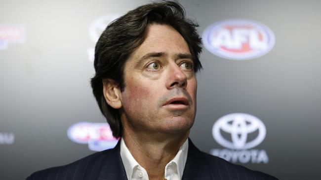 AFL boss Gillon McLachlan has pledged to match the pay sacrifice made by players.