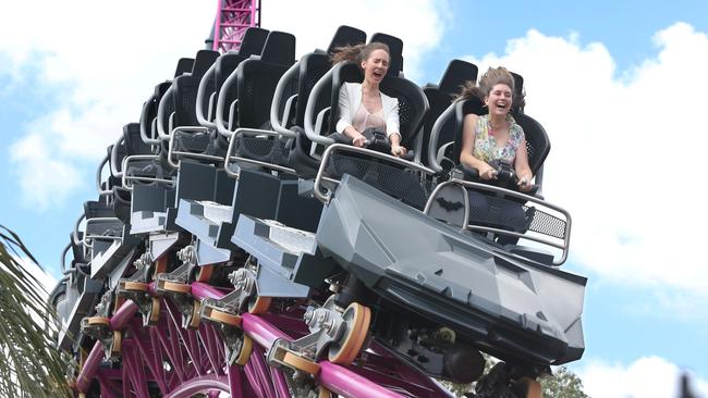 The hypercoaster will help to draw in thrill seekers. Picture Glenn Hampson.