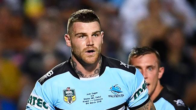 Josh Dugan of the Sharks.