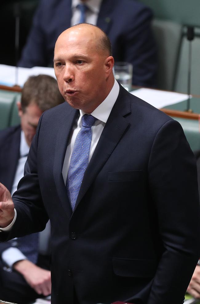 Peter Dutton: This is the best policy available to us. Picture: Kym Smith