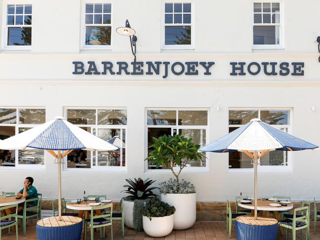 Barrenjoey House at Palm Beach, one of the Boathouse Group’s venues. Picture; Supplied