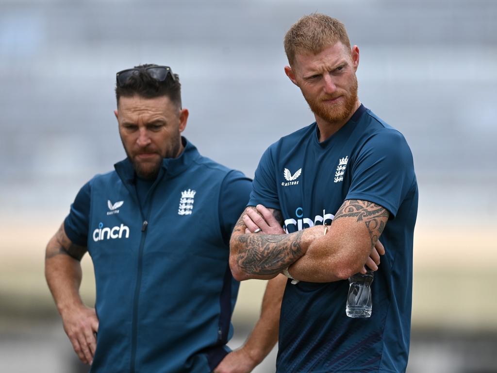 Ben Stokes says England’s Bazballers have no intention of changing their approach. Picture: Gareth Copley/Getty Images