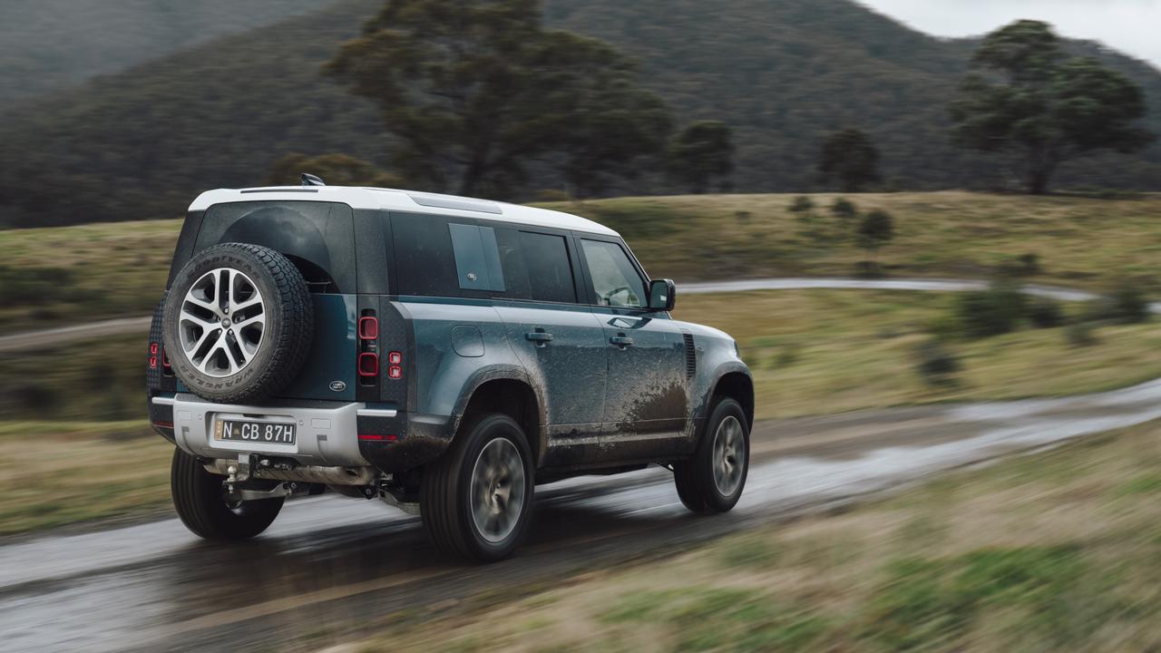 The Defender is still just as capable off-road.