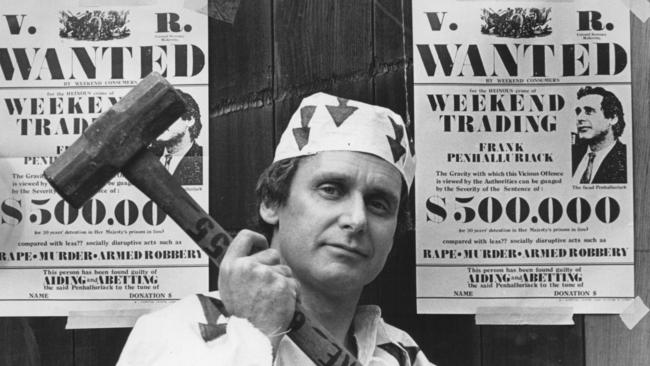 Frank Penhalluriack took on a premier, fines and prison sentence so he could open his Caulfield hardware store on Sundays. He’s now selling it.