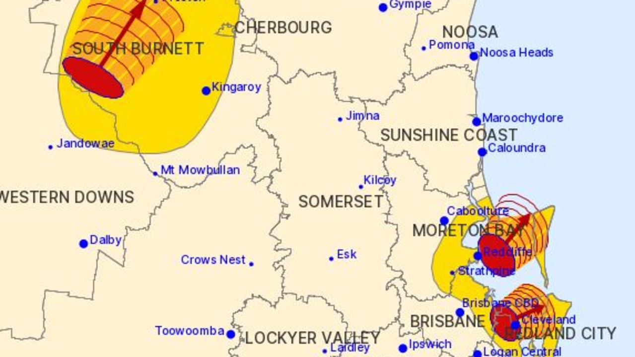 Large hail, heavy rain, strong winds lash southeast after 72mm rainbomb