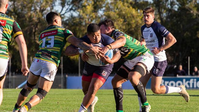 Shute Shield action at TG Millner last season. Numerous changes have been made to the top squad for 2020.