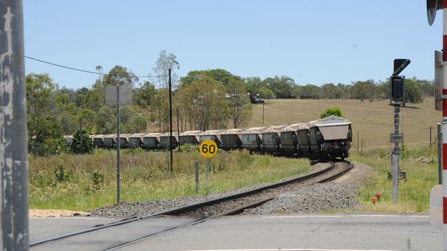 This photo was taken of a train travelling through the beautiful scenic town of Grandchester. Photo Sarah Fleming / Gatton Star