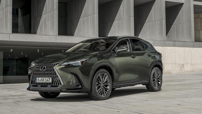 Bold styling help give the NX some road presence.