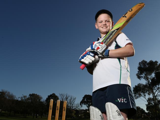 Jake Fraser-McGurk when he was picked to represent a Victorian underage team.