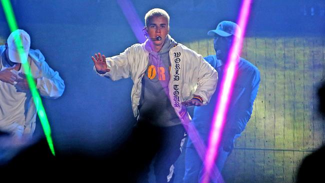 Justin Bieber’s Melbourne show boasted incredible production and high energy, if only it had come from the star himself. (Pic: Tim Carrafa)