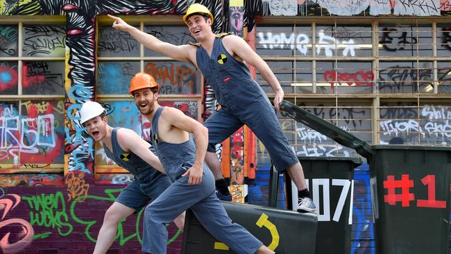 Trash Test Dummies members. Picture: Andy Brownbill