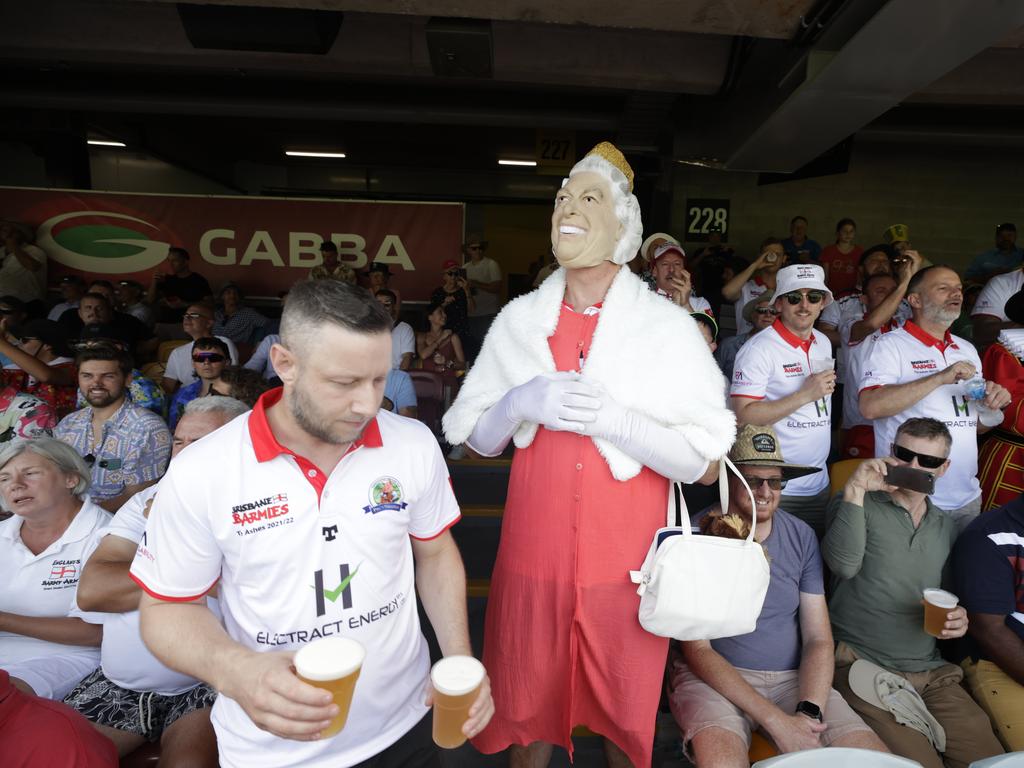 The England supporters will be back in full voice in Australia later this year. Picture Lachie Millard