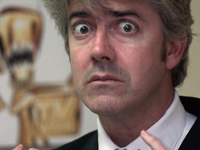 Shaun Micallef before hosting the Logies in 2001. Picture: Richard Cisar-Wright