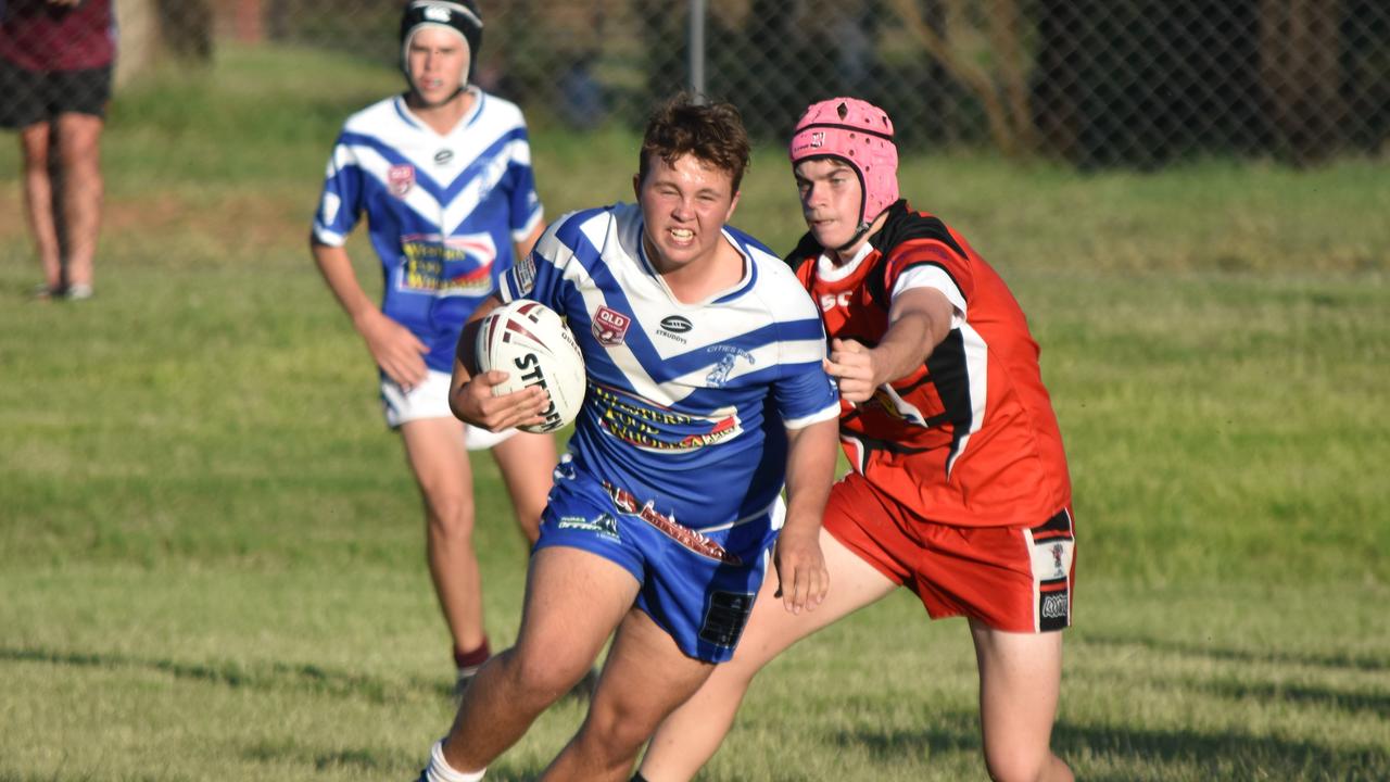 Roma Cities v Toowoomba Valley Roosters U16. Adrian Vowles Cup 2020.