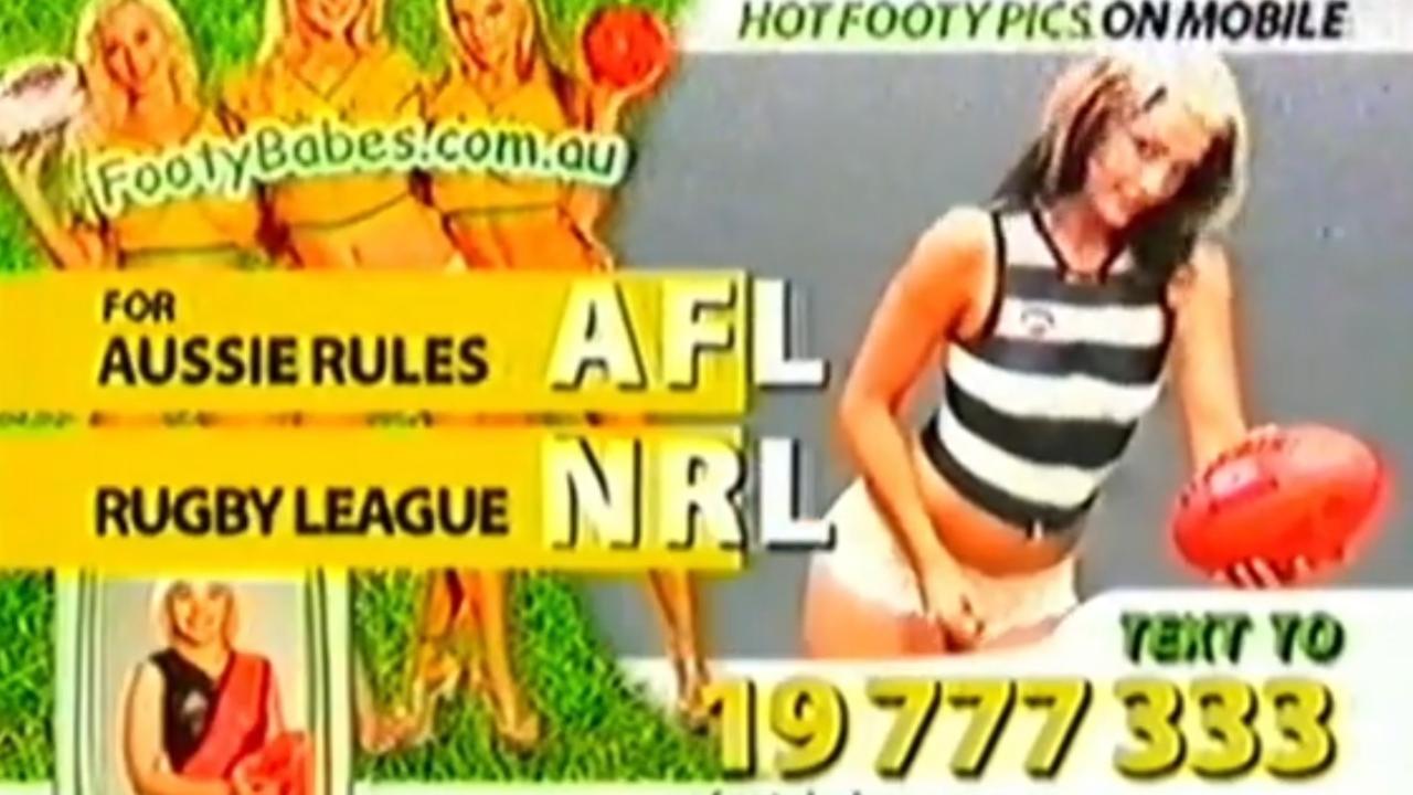 ‘ per day’: Incredible ‘Hot Footy Babes’ ad resurfaces