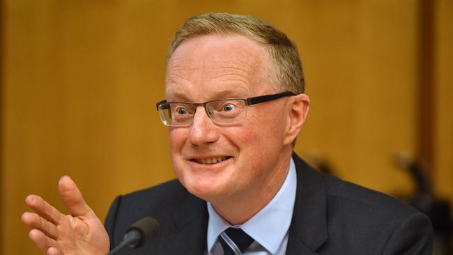 Reserve Bank governor Philip Lowe. Picture: AAP