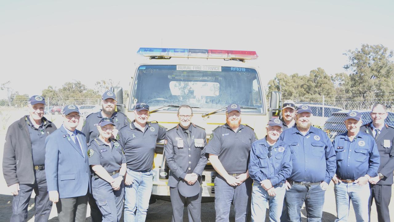 Leslie Rural Fire Brigade officially opened to round out Rural Fire Service Week on Saturday, August 3rd. Photo: Jessica Klein