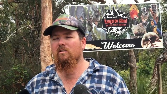 'I couldn't sit there and watch those guys burn': Kangaroo Island wildlife park owner stayed to defend property