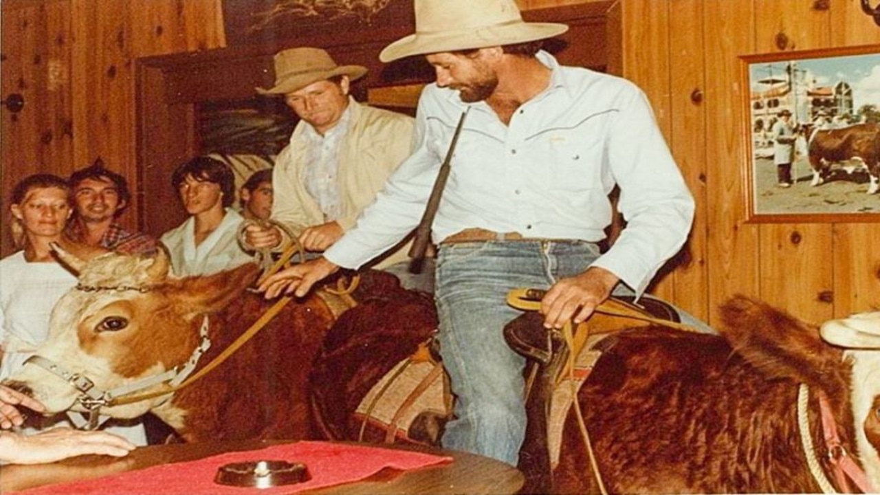 When cows (and ashtrays) were in pubs during Beef Week. Date unknown..