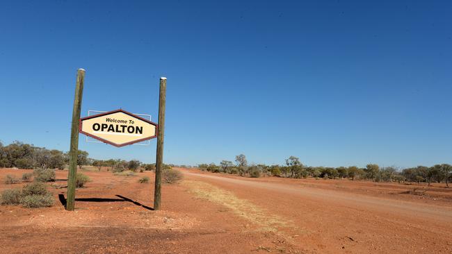 Opalton just outside of Winton still has opal mining today.