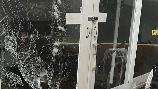 The Woodward St Bakery Cafe in Edge Hill was hit by thieves on Tuesday night. Picture: Woodward St Bakery Cafe