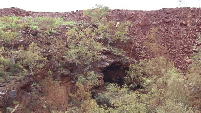 One of the Juukan Gorge caves.