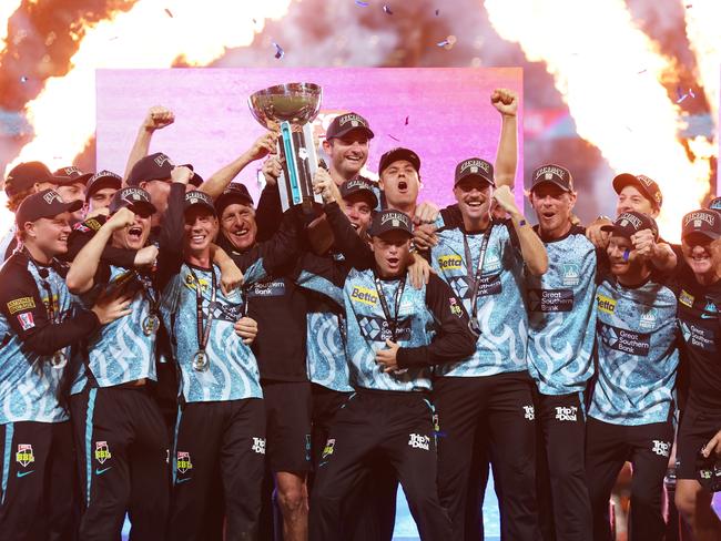 The Brisbane Heat won the recent BBL final in Sydney. Picture: Matt King/Getty Images