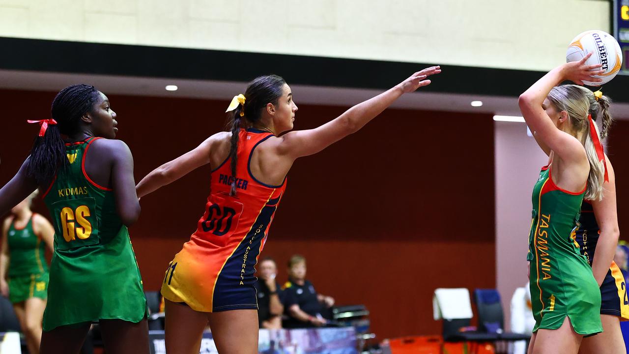 SA finished fifth after the seven preliminary games. Photo: Joanna Margiolis, Netball Australia.