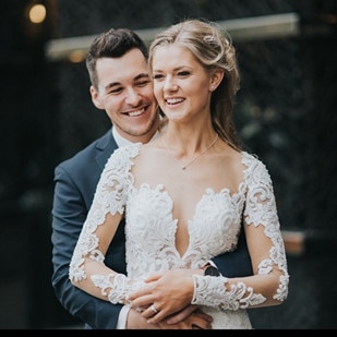 Darcy and Erin Napthine celebrated their wedding day in March.