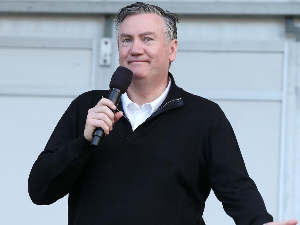 Eddie McGuire’s TV career spans more than 30 years. 