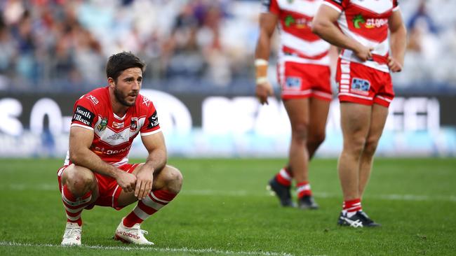 Gareth Widdop has gone into bat for embattled half Ben Hunt. (Photo by Mark Kolbe/Getty Images)